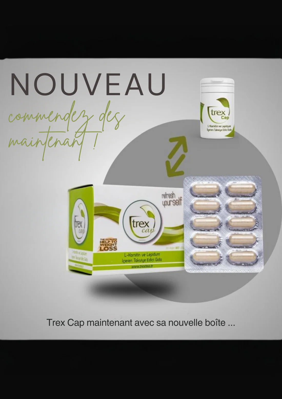 Boîte Trex Cap 30 gélules – cure de 30 jours