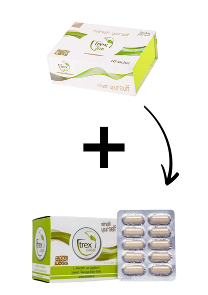 Pack Trex Tea et Trex Cap – 60 sachets et 30 gélules